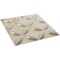 Ekena Millwork 19 5/8in. W x 19 5/8in. H Wallflower EnduraWall Decorative 3D Wall Panel Covers 2.67 Sq. Ft. WP20X20WAEPE - alternate 4
